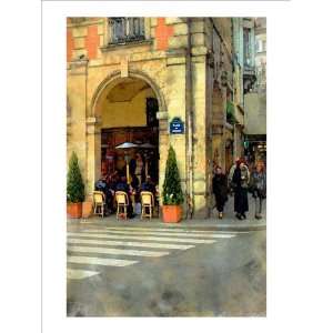 Place de Vosges, Paris, France Giclee Poster Print by Nicolas Hugo 