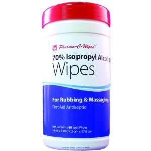  70% Isopropyl Alcohol Wipes, Alcohol Wipes Cannister 40Ct 