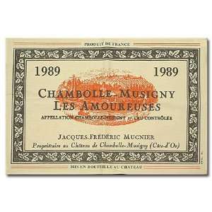  French Wine Label Kitchen Towel   Chambolle Musigny   1989 