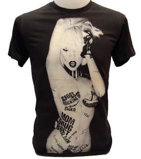 LADY GAGA REMIXS Fame Monster Just Dance T Shirt XL  