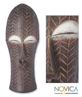 RITE OF PASSAGE~Congolese Hand Carved MASK~African ART  