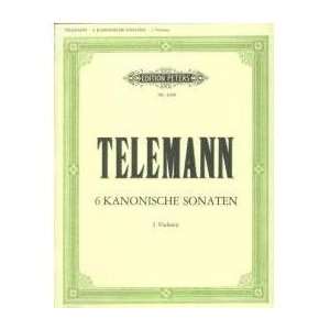   Telemann Six Canonic Sonatas, TWV 40118 123 Musical Instruments