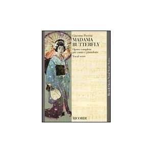   Butterfly Italian/English Vocal Score 278 Pages