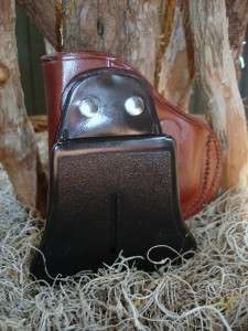 WALTHER PPS RIGHT HAND BROWN LEATHER PADDLE GUN HOLSTER  