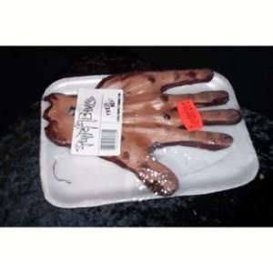    Peeled Off Hand Flesh Meat Tray Halloween Prop: Home & Kitchen
