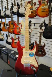 Squier Affinity Series Stratocaster Electric Guitar   Red  