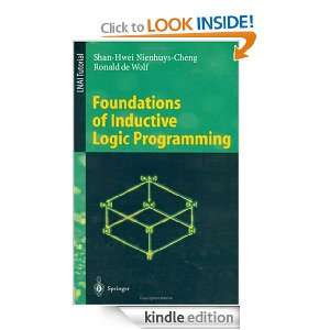 Foundations of Inductive Logic Programming Shan Hwei Nienhuys Cheng 