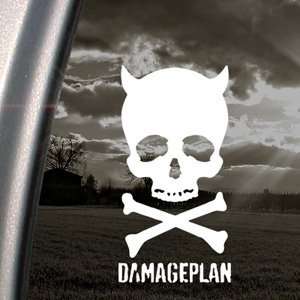 Damageplan Decal Metal Rock Band Truck Window Sticker 