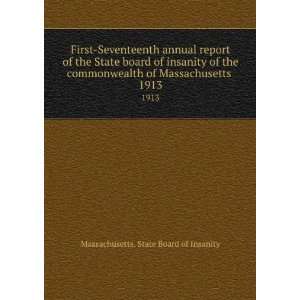  First Seventeenth annual report of the State board of 
