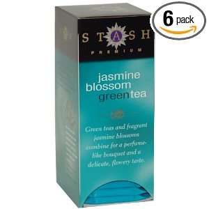 Stash Premium Jasmine Blossom Green Tea: Grocery & Gourmet Food