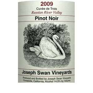  2009 Joseph Swan Pinot Noir Russian River Valley Cuvee de 