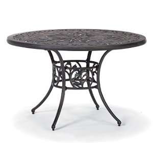  Villette Round Outdoor Dining Table   Frontgate, Patio 