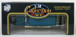 1957 Chevrolet Nomad 118 Scale in Blue Green Color  