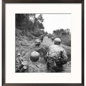view of French troops fighting in Vietnam in the 1950s Education 