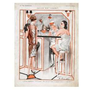 La Vie Parisienne, Magazine Plate, France, 1927 Giclee Poster Print 