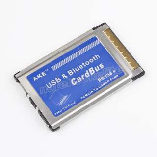 New AKE Inside Hide PCMCIA USB Bluetooth Cardbus BC138  