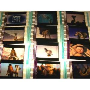 ICE AGE animation Lot of 12 35mm Film Cells collectible memorabilia 