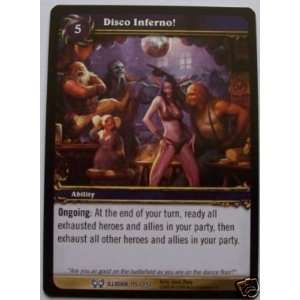  Illidan Single Card Disco Inferno #115 Rare (NOT  Toys & Games