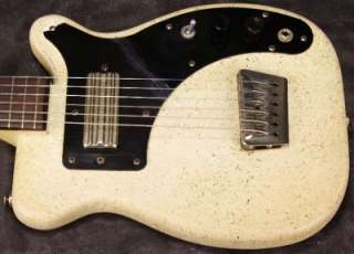 Vintage 60s Alamo Brazilian Rosewood Fingerboard Electric Guitar w 