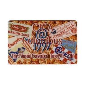  Collectible Phone Card: 5u Cracker Jack Collectors Club 
