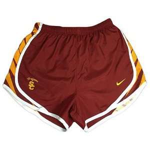  Nike USC Trojans Womens Seasonal Tempo Shorts Sports 