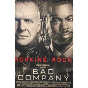    BAD Company Anthony Hopkins Chris Rock Movie Poster