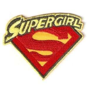  Supergirl Girl Superman Embroidery Iron on Patch Applique 