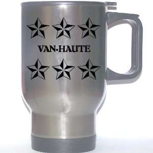   Gift   VAN HAUTE Stainless Steel Mug (black design) 