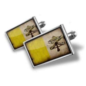   Vatican City Flag   Hand Made Cuff Links A MANS CHOICE Jewelry