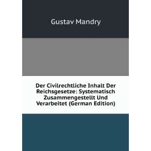   Und Verarbeitet (German Edition) (9785877022409) Gustav Mandry Books