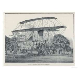  Hiram Maxims First Flying Machine, a Monster Which Became 