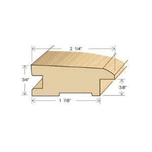   Solid Hardwood Unfinished White Ash Bi Level Reducer for 3/4 Floors