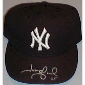  Jason Giambi Autographed Yankees Cap