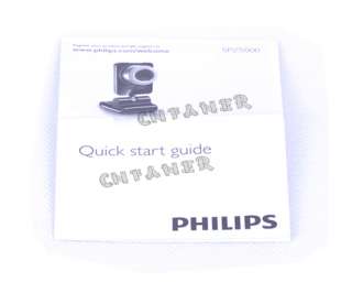 NIB Genuine Philips SPZ5000 PC Webcam Instant You Tube upload  