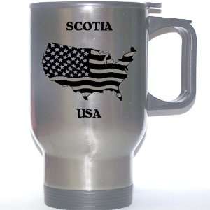  US Flag   Scotia, New York (NY) Stainless Steel Mug 