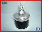 Immaculate Victorian Sterling Silver & Shell Tea Caddy~