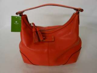 NWT $295 Kate Spade Orange LORI STRATFORD Hobo Handbag NEW & AUTHENTIC 