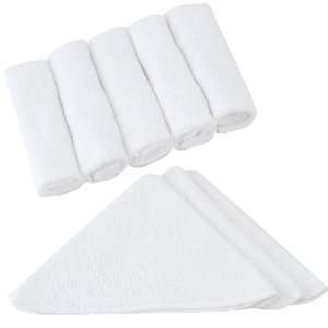  Babies R Us Washcloth   8 Pack (White) Baby