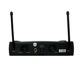 VHF 238N Professional Dual Channel VHF Wireless Microphone System