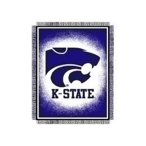  Kansas State Wildcats Spiral Series Tapestry Blanket 48 x 