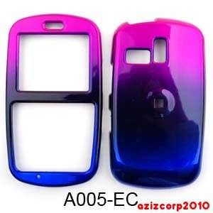   R355C STRAIGHT TALK R350 FREEFORM Chrome Purple Blue Cell Phone Cover