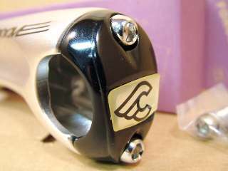 New Old Stock Cinelli Groove StemSilver with Black Clamp (140 mm/80 