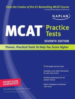 NOBLE  Kaplan MCAT Review Complete 5 Book Series by Kaplan, Kaplan 