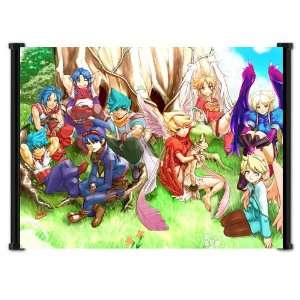  Breath of Fire Game Fabric Wall Scroll Poster (21x16 