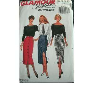   SKIRT SIZE 6 8 10 GLAMOUR COLLECTION FOR BUTTERICK FAST & EASY PATTERN