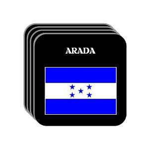  Honduras   ARADA Set of 4 Mini Mousepad Coasters 