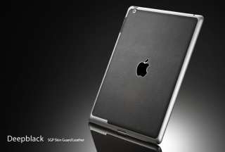 iPad2 iPad 2 Case Skin Guard SGP Leather Deep Black  