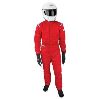 New Sparco Jade 3 Layer Fire/Driving/Racing Suit SFI 3.2A/5 Red XXL 