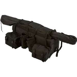  Front ATV Cargo Rack Gear Bag with Soft Gun Case 