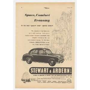  1955 Morris Cowley Stewart & Ardern British Print Ad 